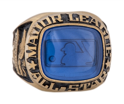 1987 MLB Oakland All-Star Game Ring- American League Version With Original Presentation Box